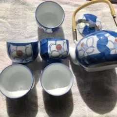 有田焼　急須と湯呑み5個セット