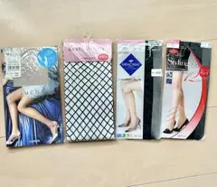 ストッキング 網タイツ 4点セット