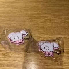 mikko キャミー　ぷっくりラバーヘアピン　2つ