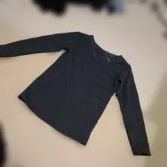 H235 ダークグレー 長袖トップス