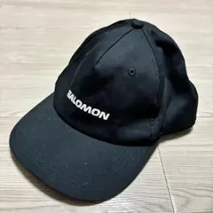 s*o様 00 y2k archive SALOMON キャップ LOGO FLAT CAP Black | Salomon