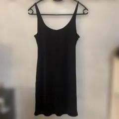 UNIQLO AIRism キャミソールワンピース ブラック XS