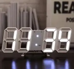LEDデジタル時計 3Dデザインのサムネイル