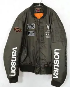 Vanson Leathers MA-1 フライトジャケット 2XLのサムネイル