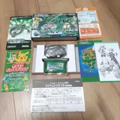 ポケットモンスター エメラルド (ゲーム　外箱 取説 ワイヤレスアダプタ付)