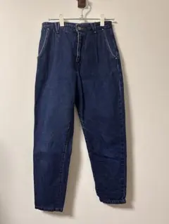 yuni 11ozデニムハイウエストコクーンパンツ　値下げしました yuni - 11ozデニム ハイウエストコクーンパンツ | clever elephant