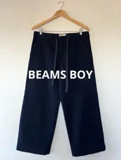 BEAMS BOY パンツ　ネイビー　紺　フリーサイズ