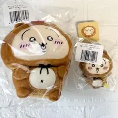 ちいかわ たぬきだもんくじ Ｂ賞ぬいぐるみＳ（うさぎ） C賞マスコット（うさぎ）