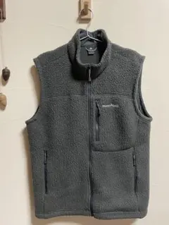 mont-bell モンベル　クリマプラスシーリングベスト　ダークチャコール