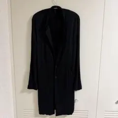 GalaabenD テンセル ロングショールジャケット 黒のサムネイル