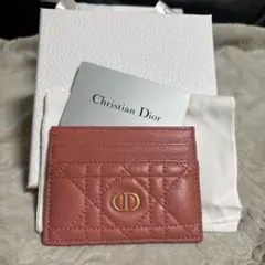 DIORカードケース　pink