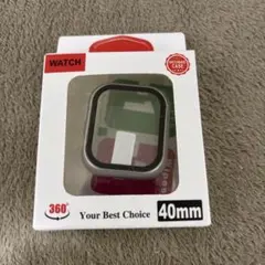 Apple Watch ★カバー　シルバー　40mm