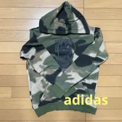 adidas 迷彩パーカー J/Sサイズ