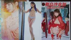似鳥沙也加 雑誌未開封袋とじ３冊①