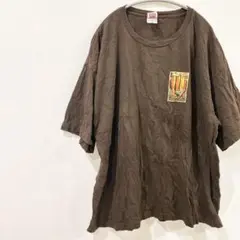 1枚で主役級✨BAYSIDE 【2XL】ブラウン Tシャツ 茶色 ゆったり