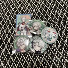 叢雲カゲツ 3周年 コレクションカード チェキ 缶バッジ 4点セット