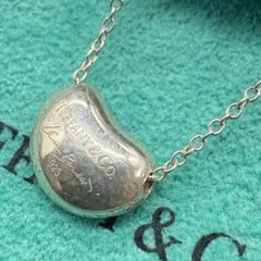 【美品】TIFFANY&Co. ティファニー ビーンズ ネックレス925 827