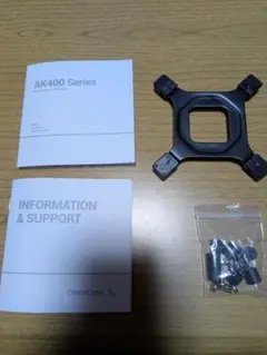 ak400 cpuクーラー intel取り付け部品一式　新品未使用