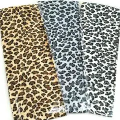 値下げ❗ ヘアバンド 3個セット ラメラメ レオパード柄 [A]