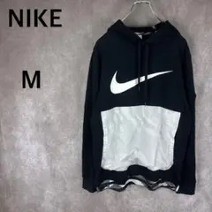 NIKE フード付きパーカー M ネイビー