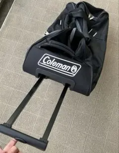 ♪Coleman キャリーバッグ ボストンバッグ 黒　美品！合宿・修学旅行に！のサムネイル