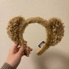 ダッフィー ディズニー 耳付きカチューシャ