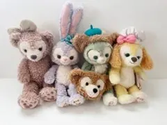 美品】東京ディズニーシー ダッフィー フレンズぬいぐるみ6体セット