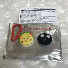 イオン コジコジ ブラックパンダ コラボ 推しカラーマルチケース 赤