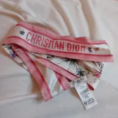 Christian Dior シルクスカーフ 花柄
