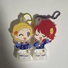 新条ひなき 紅林珠璃 1番くじラバーチャーム アイカツ！