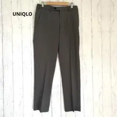 UNIQLO ユニクロ　感動パンツウールライク　W73 グレー