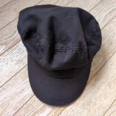 earth music&ecology 黒キャスケット