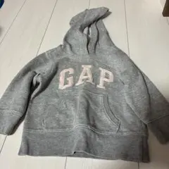 BabyGap グレー フード付きトレーナー 90