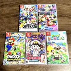 Nintendo Switch ソフト5本　新品未開封