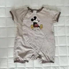 ロンパース 半袖 ディズニー ミッキー futafuta 70 Disney
