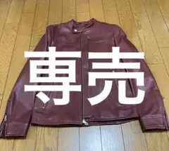 ABAHOUSE ライダース レザージャケット 山羊革 サイズ２号　Mサイズ相当