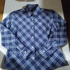 BURBERRY チェック柄 長袖シャツ L