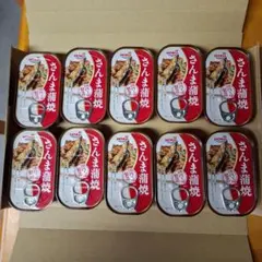 ⑩缶 コープ さんま蒲焼 さんま蒲焼き缶詰め 賞味期限 2028年8月6日