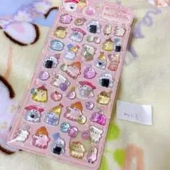 ぷっくり立体 キラキラ ポップシール うるちゅる オバケーヌ ドロップシール