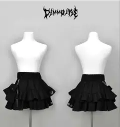 DimMoire】チャーム付きフリルミニスカート【Black】 - メルカリ