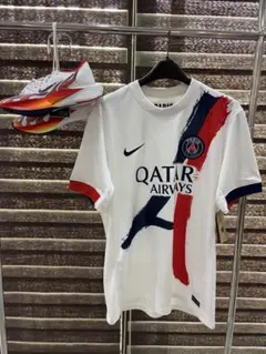 CL応援セール新品 ナイキジャパン正規品 PSG リーグ1公式パッチ ADV M