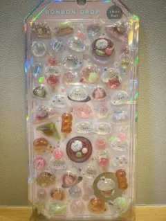 【正規品】ボンボンドロップシール　もちもちボンボン　シマエナガ　オリジナル