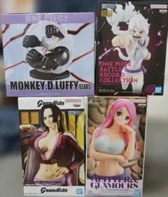 (即購入可)ワンピース　ルフィ　ボニー　ハンコック　フィギュアセット