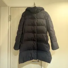 UNIQLO シームレス ダウン ロングコート　ブラック　黒