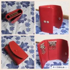 本革手縫い☆スマートキー対応 8連キーケース