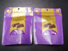 ゴディバ Gクリスピーショコラ ダークワッフルチョコレート 7粒入 2袋セットのサムネイル