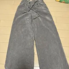 INGNI ベロアパンツ グレー