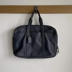 COACH メンズ ハミルトン ペブルドレザー ポートフォリオ ブリーフ