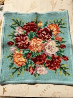 新品　FEILER 花柄 シュニール織タオルハンカチ