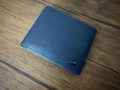 BRAUN BUFFEL 二つ折り財布 ネイビー